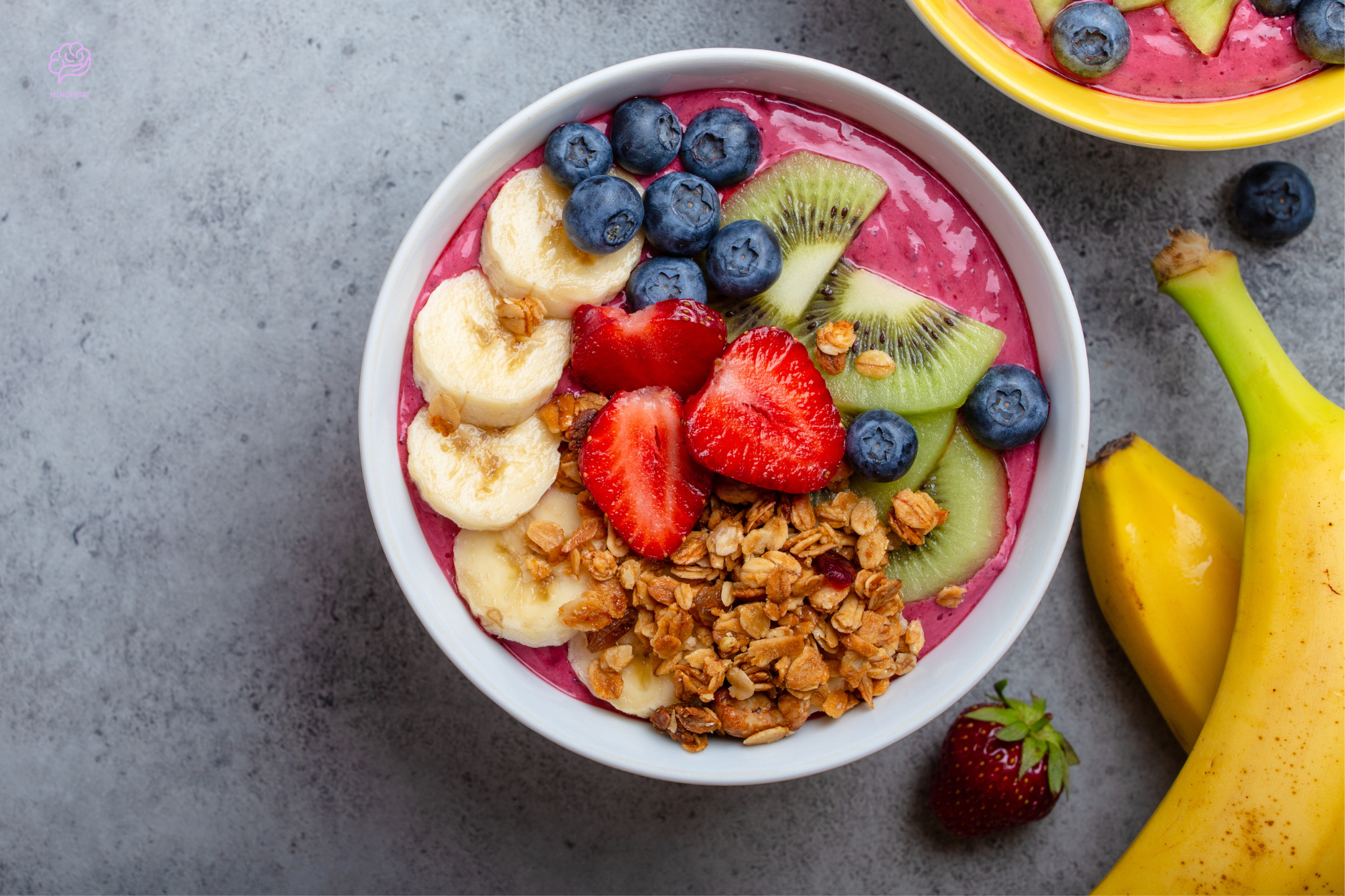 Paarse Smoothie Bowl voor een gezond brein: