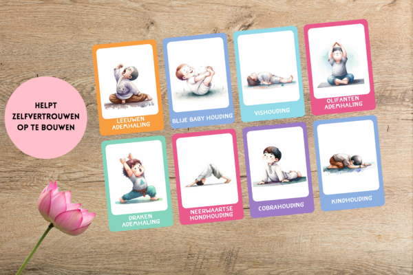 Kinderyoga Flashcards – Ontdek Spelenderwijs Yoga met Kinderen - Afbeelding 2