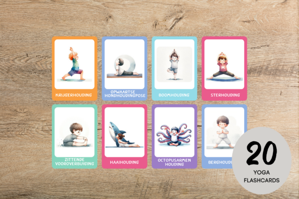 Kinderyoga Flashcards – Ontdek Spelenderwijs Yoga met Kinderen