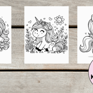✨ Schattige Eenhoorn Kleurplaten – 24 Unieke Ontwerpen ✨