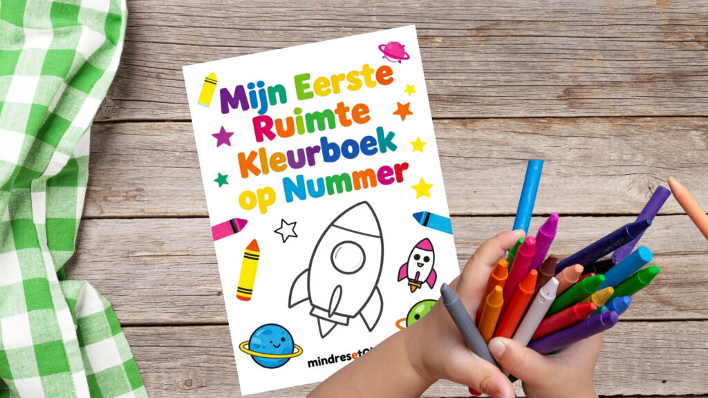 Mijn Eerste Ruimte Kleurboek op Nummer (PDF)