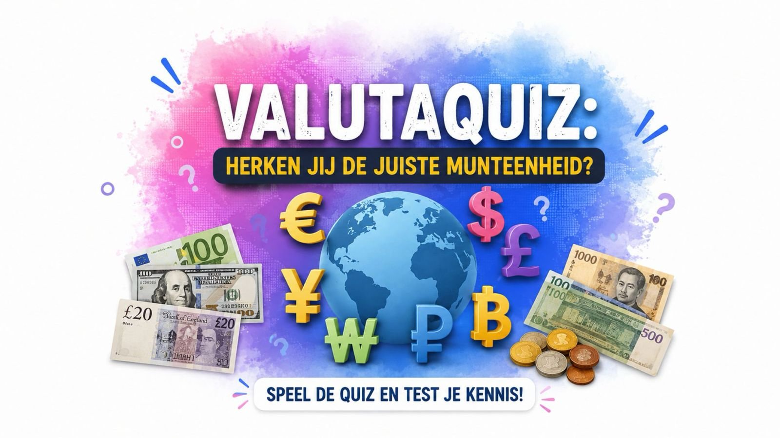 Valutaquiz over munteenheden